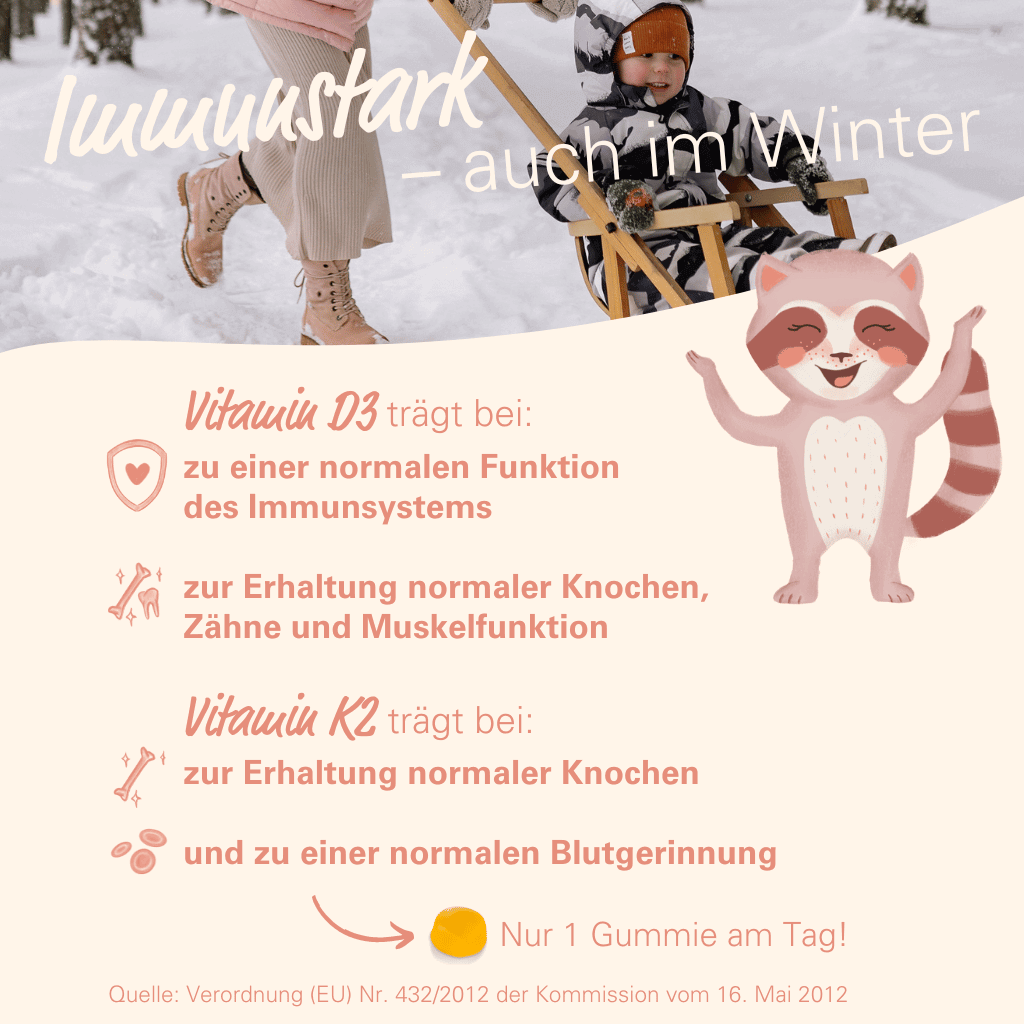 Gummies Vitamine D3 + K2