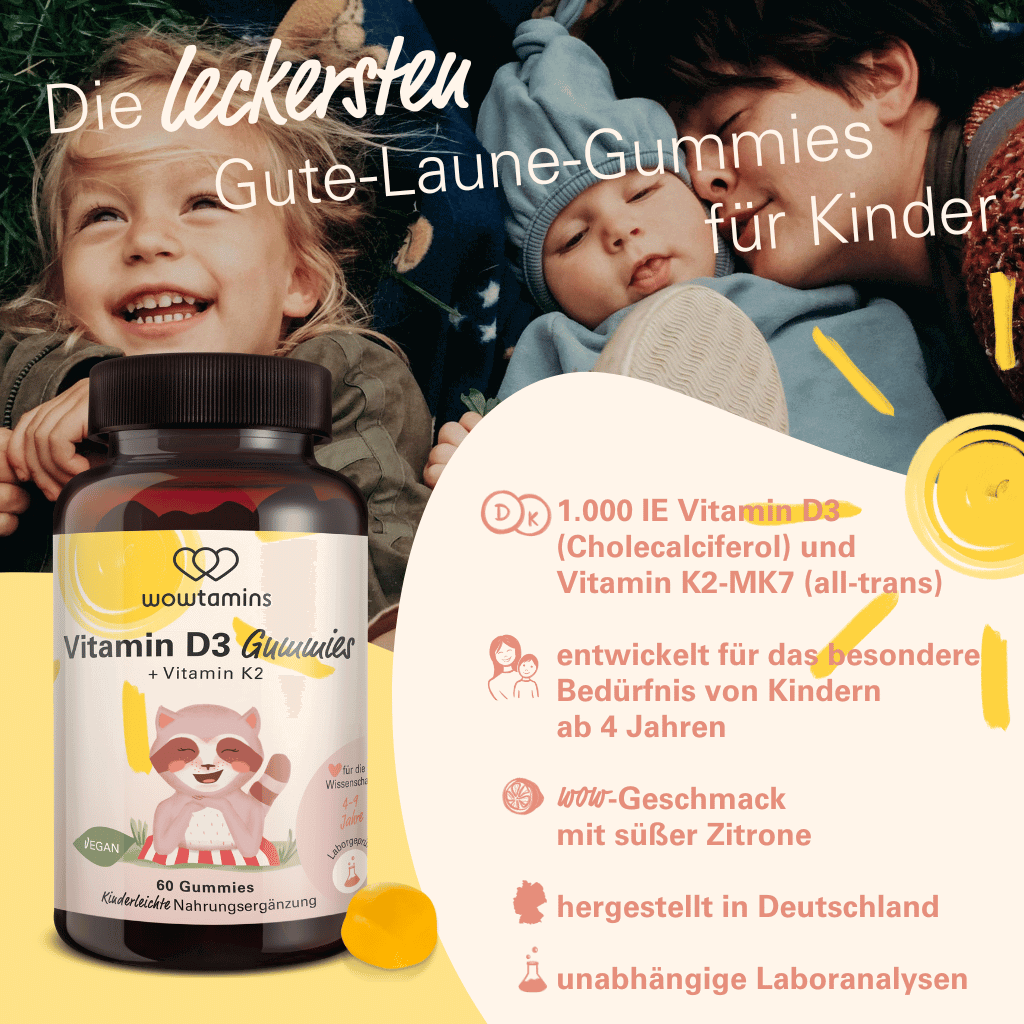 Gummies Vitamine D3 + K2